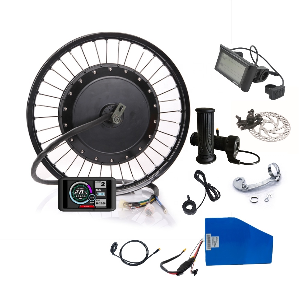 Zestaw do konwersji roweru ele – Electric Motorcycle Conversion Kit 72V recenzja i cena