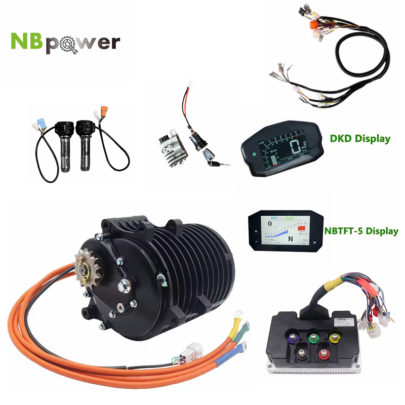 Zestaw silnika centralnego QS1 – Mid Drive Motor Kit 72V 3000W recenzja i cena
