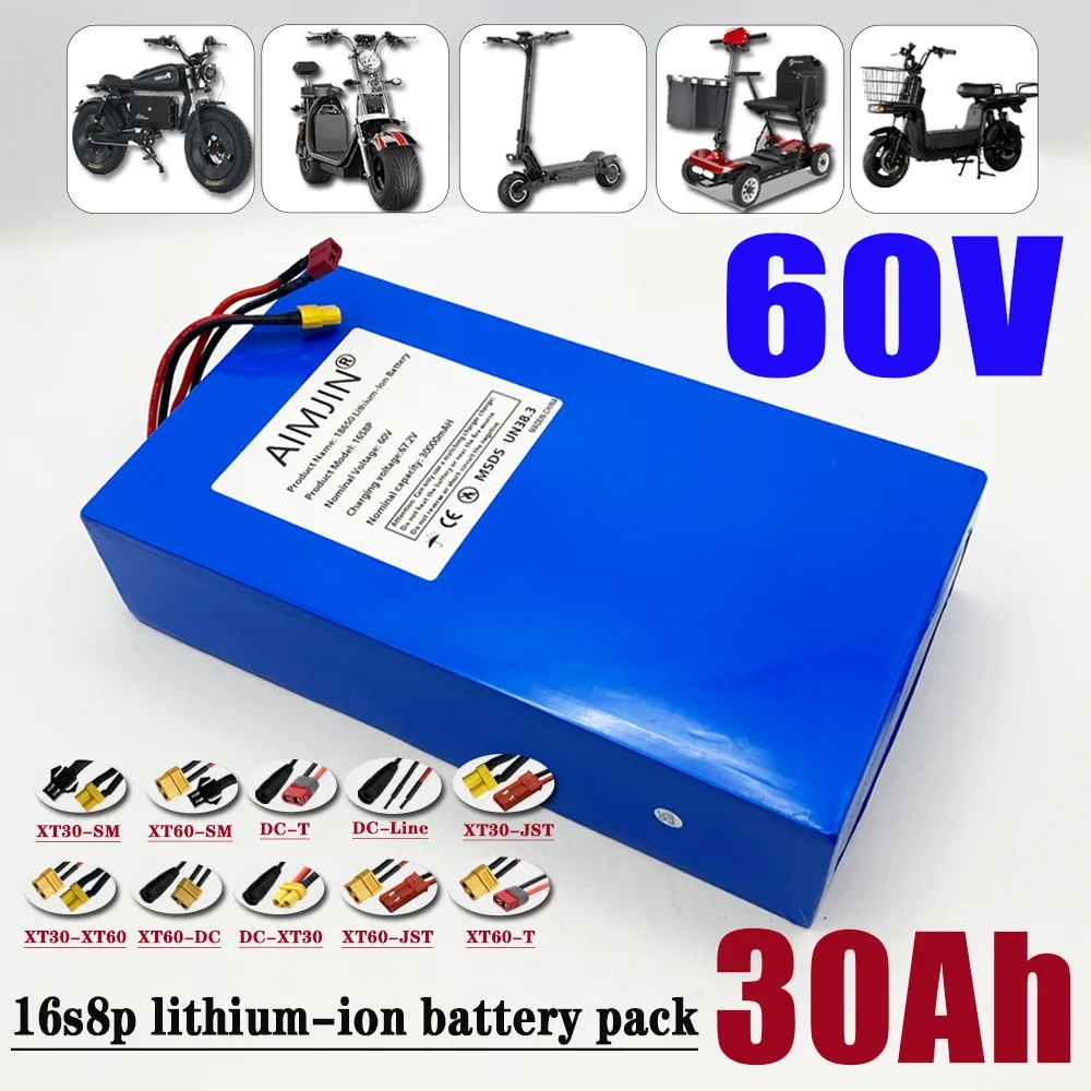 Akumulator litowo-jonowy 18650 – 60V 30Ah Electric Scooter Battery recenzja i cena